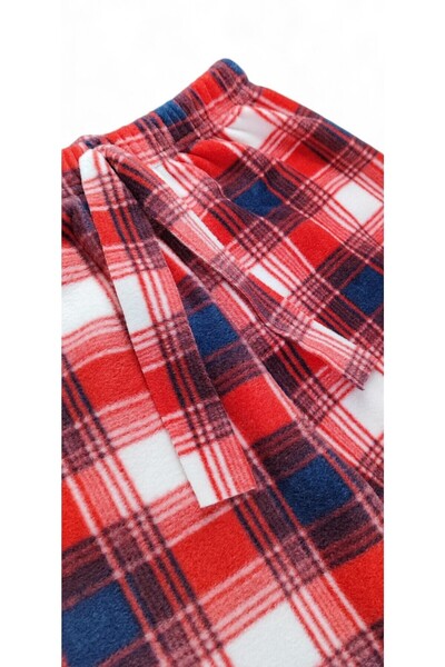 Tois Baby Women's Winter New Model Patterned Bottom Fleece Pajamas