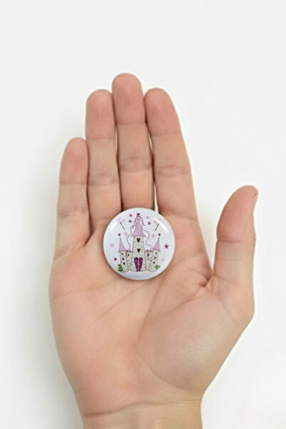 MegaVitrin Porcelain Princess Castle Children's Room Furniture Handle Ceramic Drawer Cabinet Knob (50 mm Large Size)