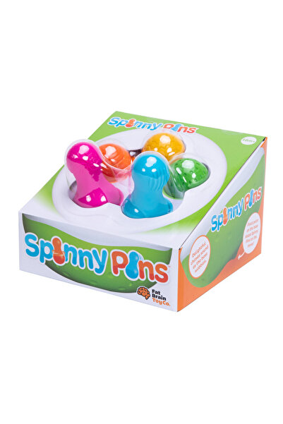 Fat Brain Toys Spinny Pins – Mobile Pins – Matching, association and dexterity for babies