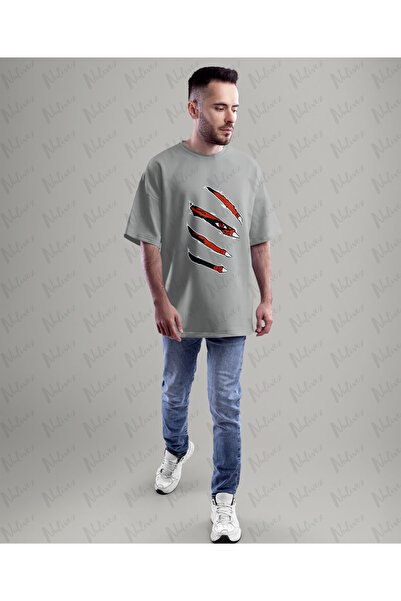 Nulivez Anime Naruto Design Printed High Quality Compact Unisex Oversized T-Shirt