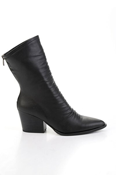 Bambi Siyah Kadın Bot & Bootie K02824200909