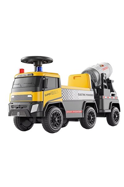 Toybox شاحنة دفع للأطفال مع موسيقى وأضواء LED، سيارة نفخ فقاعات