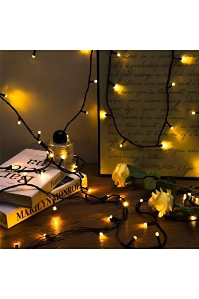 Tescomak Instalație de Crăciun, tip șir, 200 LED-uri, lungime 20m, interconec...