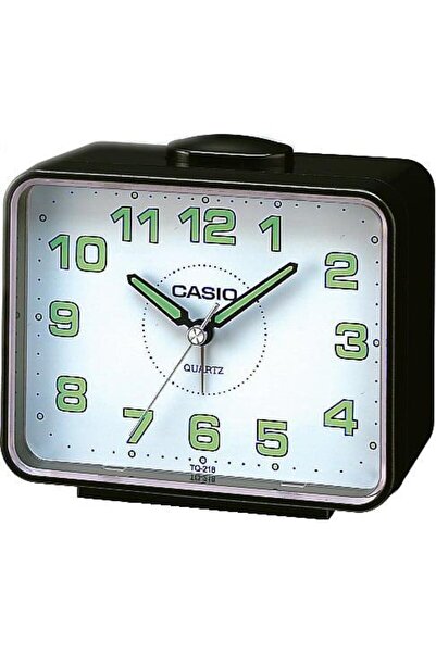 Casio Klasik TQ-218-1BDF Siyah Alarmlı Masa Saati