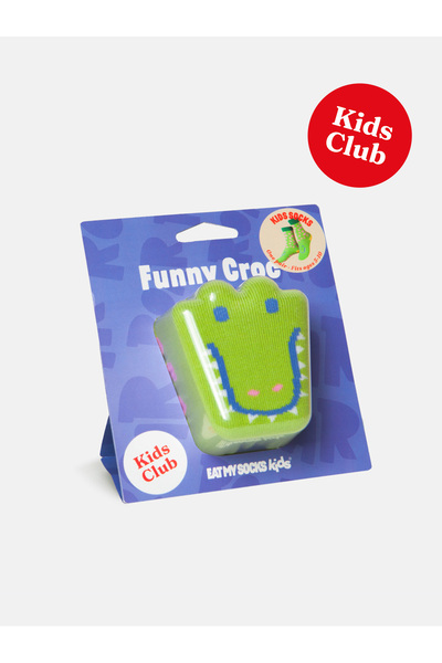 Eat My Socks Funny Croc Çocuk Çorap