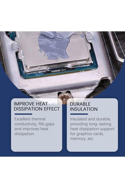 Generic High-performance Thermal Paste with Nanoparticles (4 g) – for CPU/GPU/Laptops/Graphics Cards – N