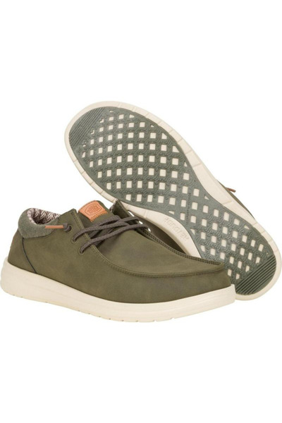 HEY DUDE Paul Classic Men's Green Shoes