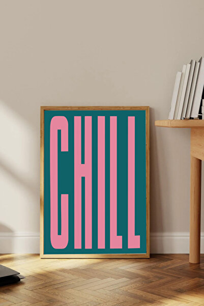 Dekorsiahome Tek Parça Ahşap Çerçeveli Oturma Odası Salon Mutfak Tablosu TK1667