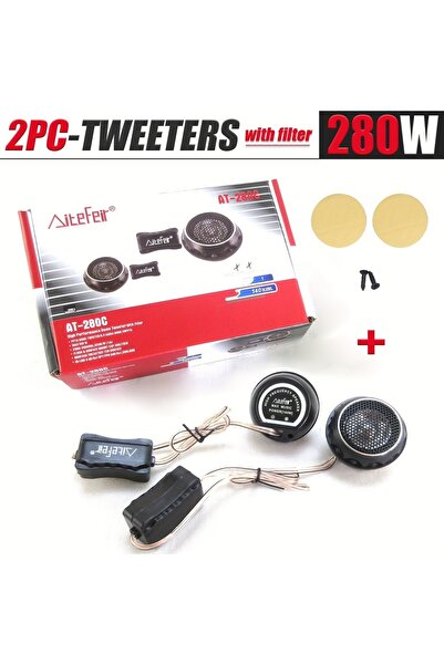 Choice 280 واط (2 قطعة * 140 واط) مكبرات صوت للسيارة مع مرشح مكبرات صوت ستيريو موسيقى لينة قبة متوازنة سيارة مكبرات الصوت Ca...