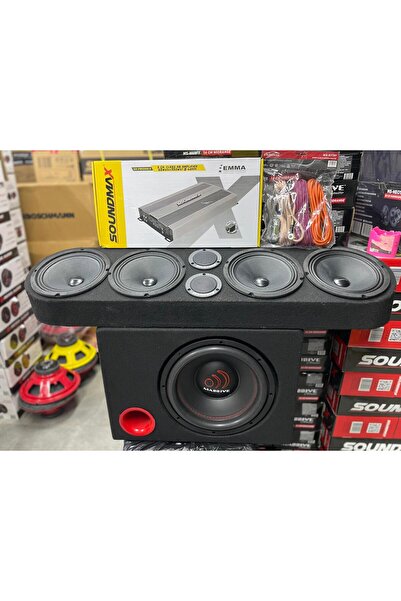 Massive MS-NEO12 30 CM 1400W SUBWOOFER BAS+MS-M8B 20CM MİDRANGE+SX-TA93 DOME ...