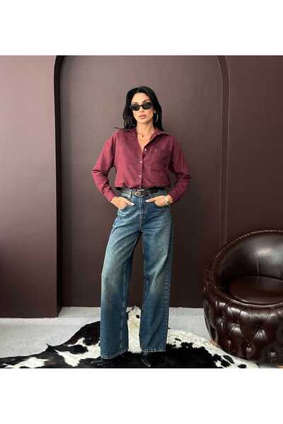 salome butik Suede Shirt