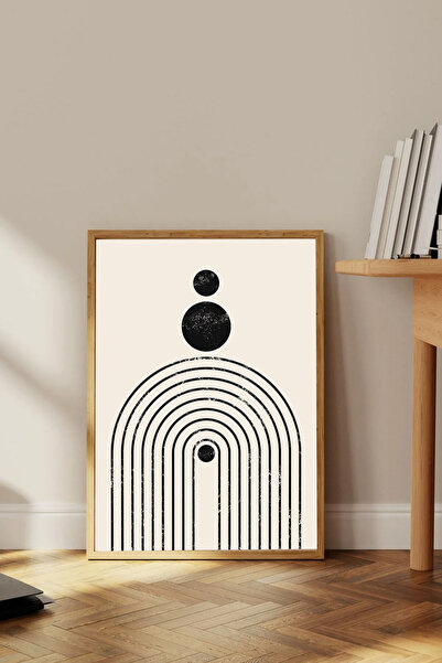 Dekorsiahome Τραπέζι σαλονιού κουζίνας με ξύλινο πλαίσιο μονοκόμματο TK1629