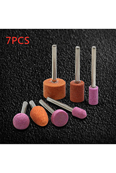 Choice 7 قطعة/المجموعة حجر كاشط مثبت على أدوات دريمل الدوارة رأس عجلة طحن الح...