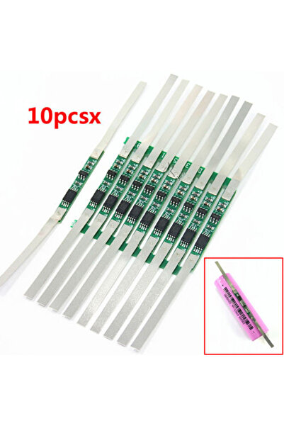 Choice 10pcs 3A BMS PCM Battery Protection Board For 3.7V 18650 Li-ion Lithium Battery W/ Solder Be JB O...