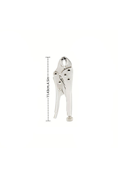 Choice 4.51 in. Curved Jaw Locking Pliers Mini Locking Pliers 4 Inch Locking Pliers For DIY Hand Repair ...