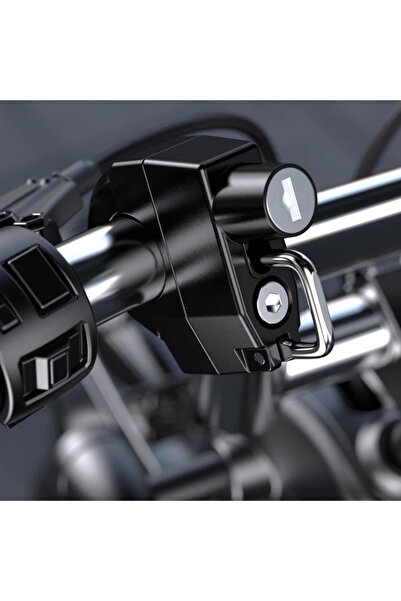 Choice 22-28mm Universal Motorcycle Helmet Pipe Clamp Hook Lock for Bicycles CASCO Moto Scootersl bike A...