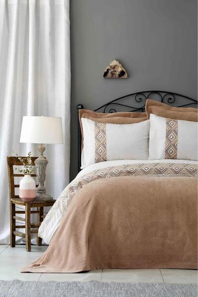 ÇIRPAN EV Karaca Home Estrella Blush Bedding Set