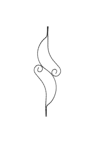 METALDESIGN Panou decorativ 800x220 mm, PN 022, din oțel pătrat embosat 12x12mm