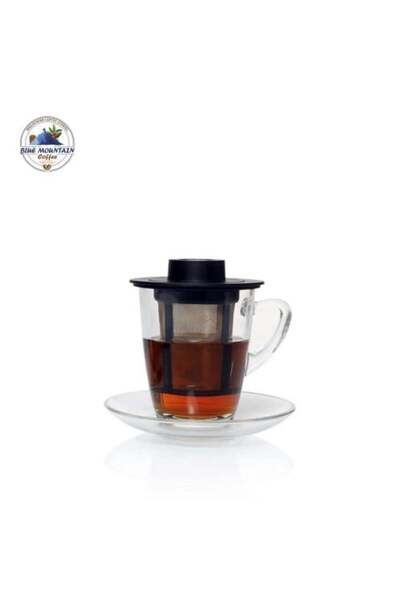 Blue mountain Tea cup with filter 250 ml