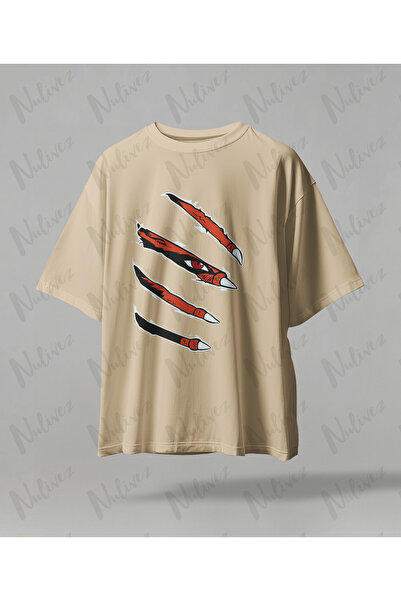 Nulivez تي شيرت أنيمي ناروتو تصميم مطبوع عالي الجودة للجنسين قصة فضفاضة