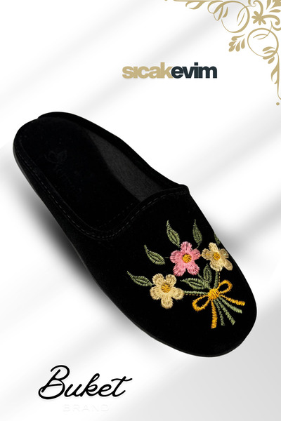 sermoda 3 Pack Women's Winter Slippers Daily House Slippers Guest Dowry Bundle Bride 3-Piece Slipper Set