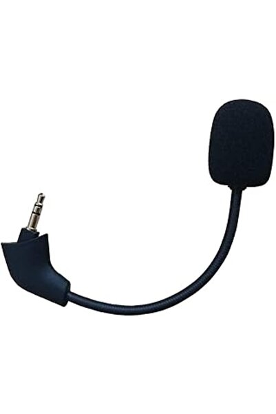 Generic ميكروفون بديل Pro-AM لسماعات Kingston HyperX Cloud (قابل للفصل، مقاس 3.5 مم، فضي)