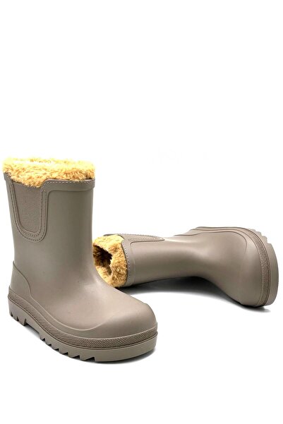 IGOR Tokıo W10290 Kürklü Çocuk Yağmur Botu KAHVE