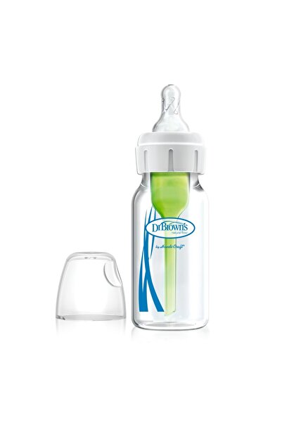 My Reality Fashion Glass Narrow Mouth Baby Bottle Anti-Colic 250 ml