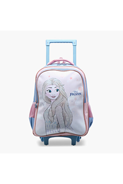Disney Frozen Trolley Bag for Girls 5-8 Years with Adjustable Strap