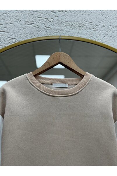 BENAHOLL Πουκάμισο Dapne με λεπτομέρεια 3 κλωστών Sweat-Zİ2218 Stone