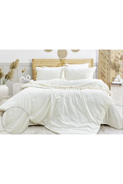 NETAVANTAJ Set de lenjerie de pat dublu din bumbac Nijuu Home Selection Conce...