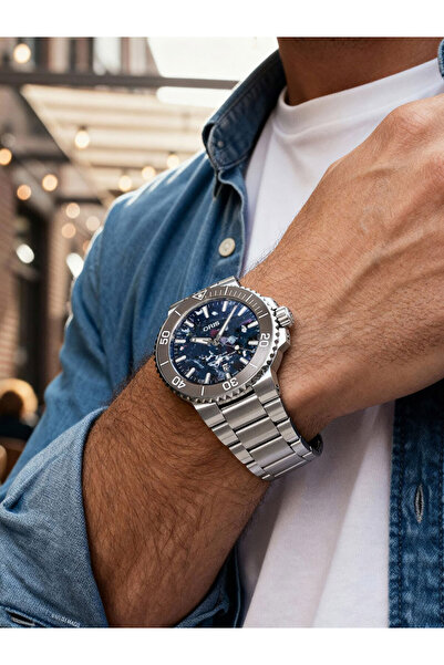 Oris Mens Watch 01 733 7766 4150-Set, Automatic, 41mm, 30ATM