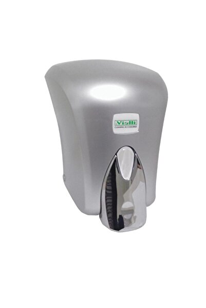 Omnipazar Dozator de săpun cu spumă Vialli F6C cu rezervor gri - crom 1000 ml