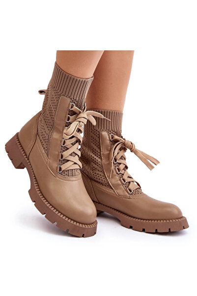 BOTO Cizme scurte pentru femei Maro Gentiana 39