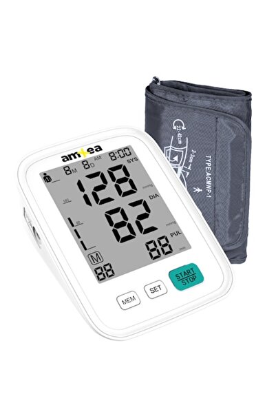 amXea Monitor de tensiune arterială pentru braț BM80N + termometru TD-4336 (p...