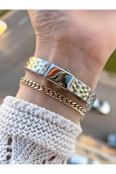 Lee Cooper Small Case Vintage Special Design 2 Years Warranty 3 Atm Women Wrist Watch+Bracelet 08232.220