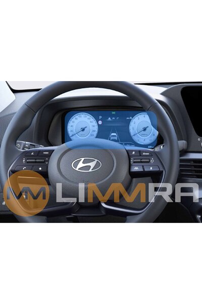 Limmra واقي شاشة رقمي نانو لسيارة هيونداي بايون مقاس 10.25 بوصة