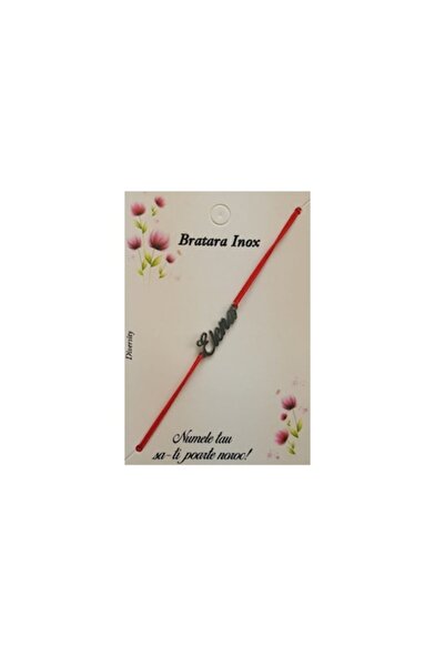 Cadouridiversity Brățară cu nume „Elena”, oțel inoxidabil