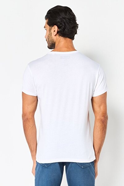 DIFUZED x Marvel Men Crew Neck Short Sleeve Graphic Print T-Shirt, Off White