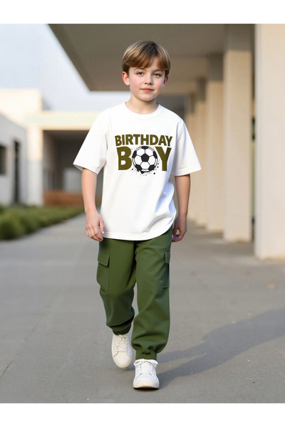 Take Two By Styli Teens Bday Graphic T-Shirt and Cargo Joggers