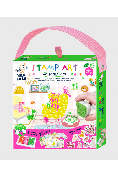 AVENİR Haku Yoka Portable Stamp Set - My Dear Animals