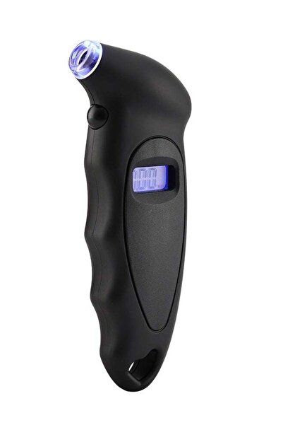 Lawazim مقياس ضغط الإطارات الرقمي ١٥٠ رطل/بوصة مربعة - شاشة LCD وإيقاف تلقائي