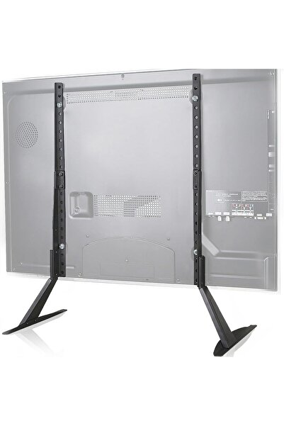 RADIOTRONICS Universal TV Stand Mount for 23-75 Inch LCD, Table Top, Black