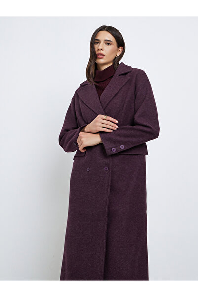 Styli Oversized Wool Like Double Breasted Coat