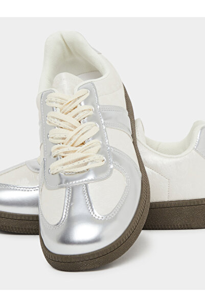 Styli Retro Metallic Panel Sneakers