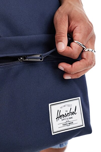 herschel Classic Backpack Navy 26L Uisex (43cm X 32cm X 16.5cm) Backpack Navy Blue