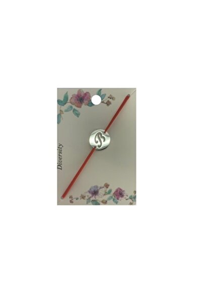 Cadouridiversity brățară din oțel inoxidabil cu inițiala B (D70-02B)