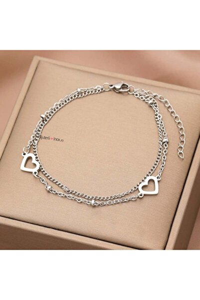 KEVSA Jewelry Brățară din oțel inoxidabil – Comoara inimii – BF889