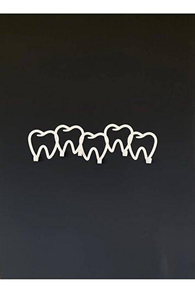 VENON White Metal Dentists Special Hanger Organizer Dental Clinic Organization Dentist Gift