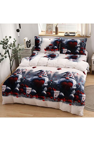 Pucioasa Christmas Fitted Bedding Set 180 x 200 Christmas V 101 (Cocolino)